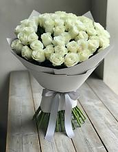 Букет 35 Белых роз в Малых Базах