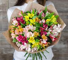 Букет цветов из:  Альстромерии #REPLACE_PRED# Малых Базах