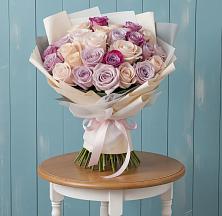 Букет цветов из:  Розы в Малых Базах