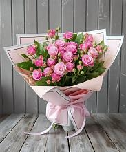 Букет Розовый кустик в Малых Базах