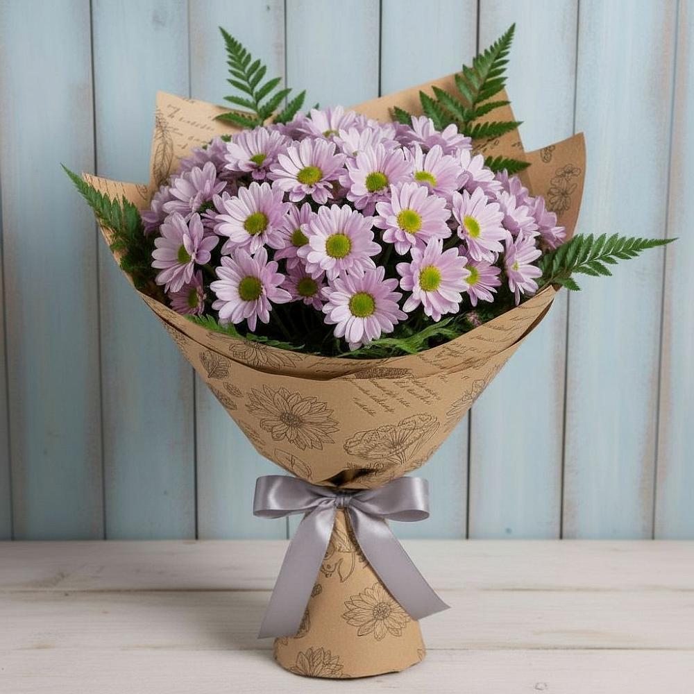 Букет цветов из: Хризантемы в Малых Базах