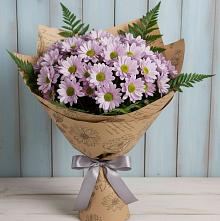 Букет цветов из:  Хризантемы в Малых Базах