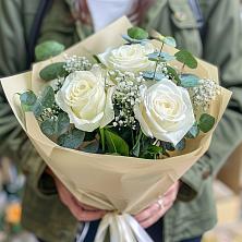 Букет Нежные грёзы в Малых Базах Букет цветов из: Розы в Малых Базах