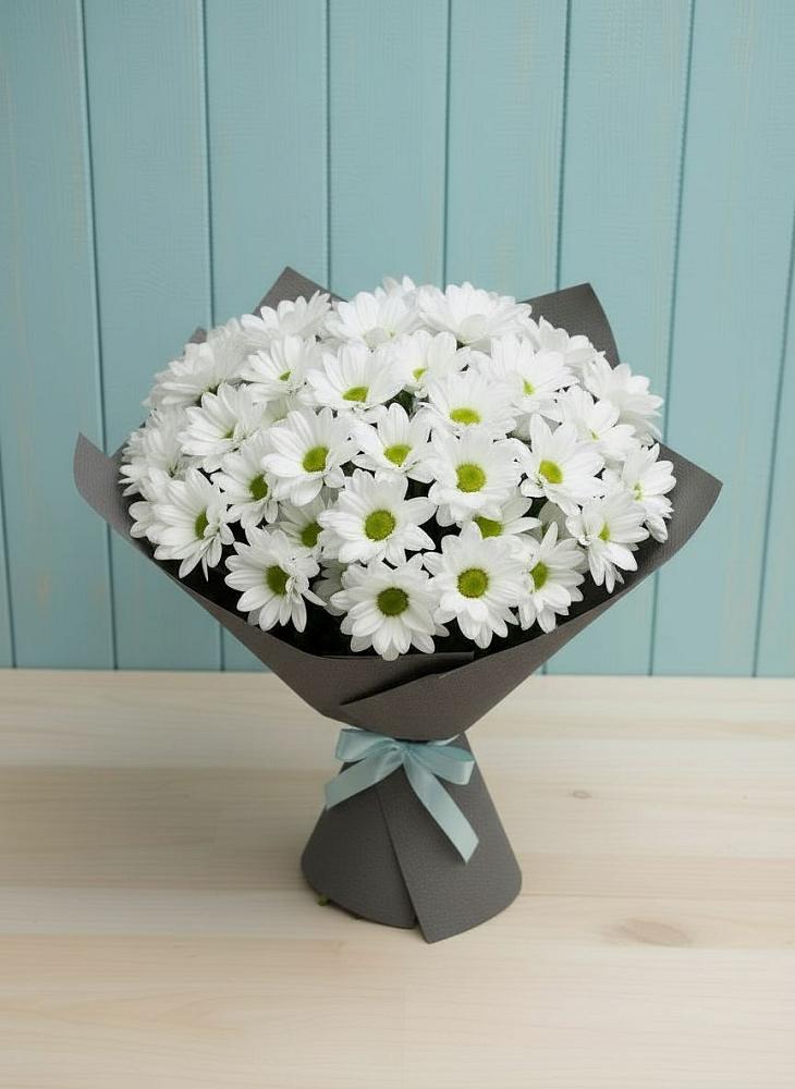 Букет цветов из: Хризантемы в Малых Базах