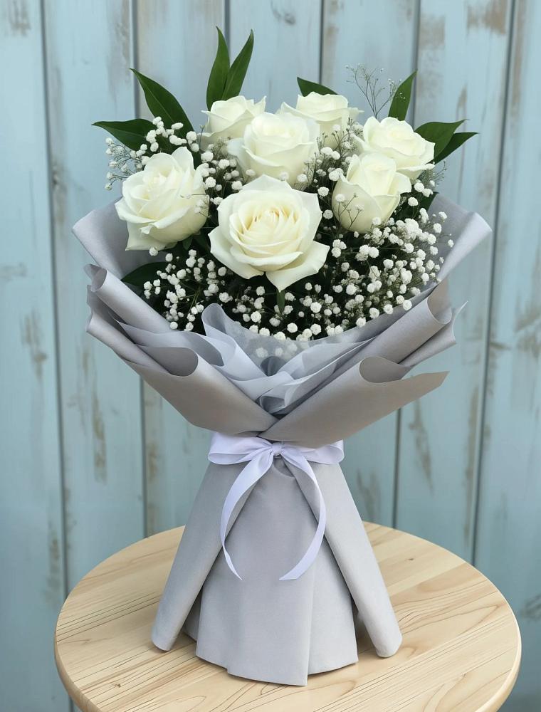 Букет цветов из: Розы в Малых Базах