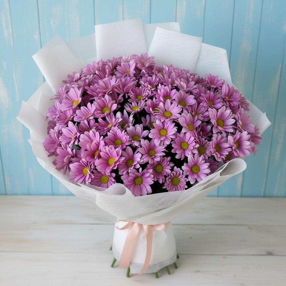 Букет цветов из: Хризантемы в Малых Базах