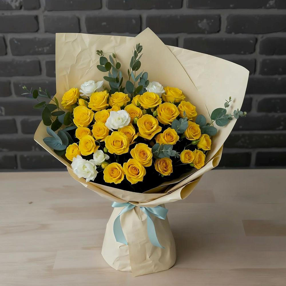 Букет цветов из: Розы в Малых Базах