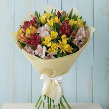 Букет цветов из:  Альстромерии в Малых Базах