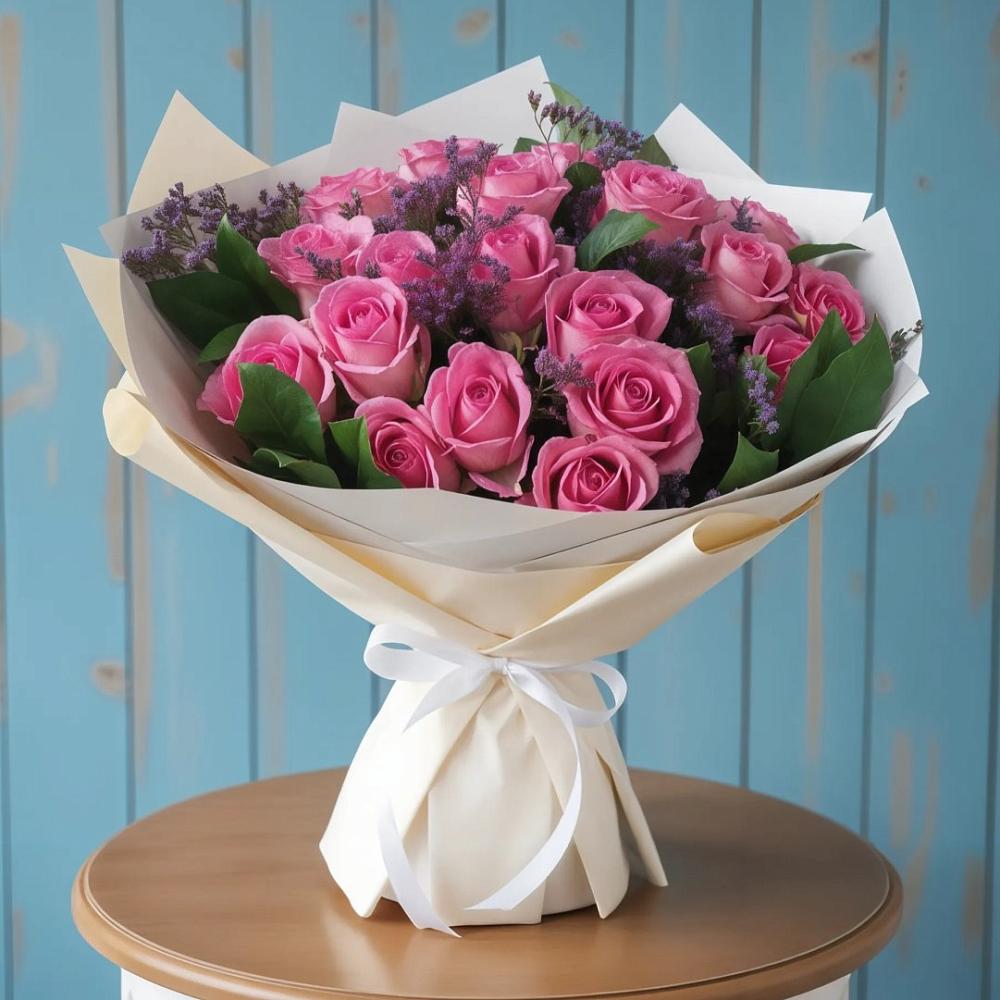 Букет цветов из: Розы в Малых Базах