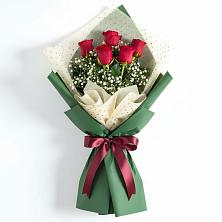 Букет цветов из:  Розы в Малых Базах