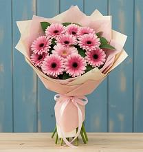 Букет цветов из:  Герберы в Малых Базах