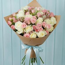 Букет цветов из:  Розы #REPLACE_PRED# Малых Базах