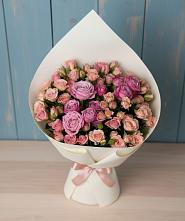 Букет цветов из:  Розы #REPLACE_PRED# Малых Базах